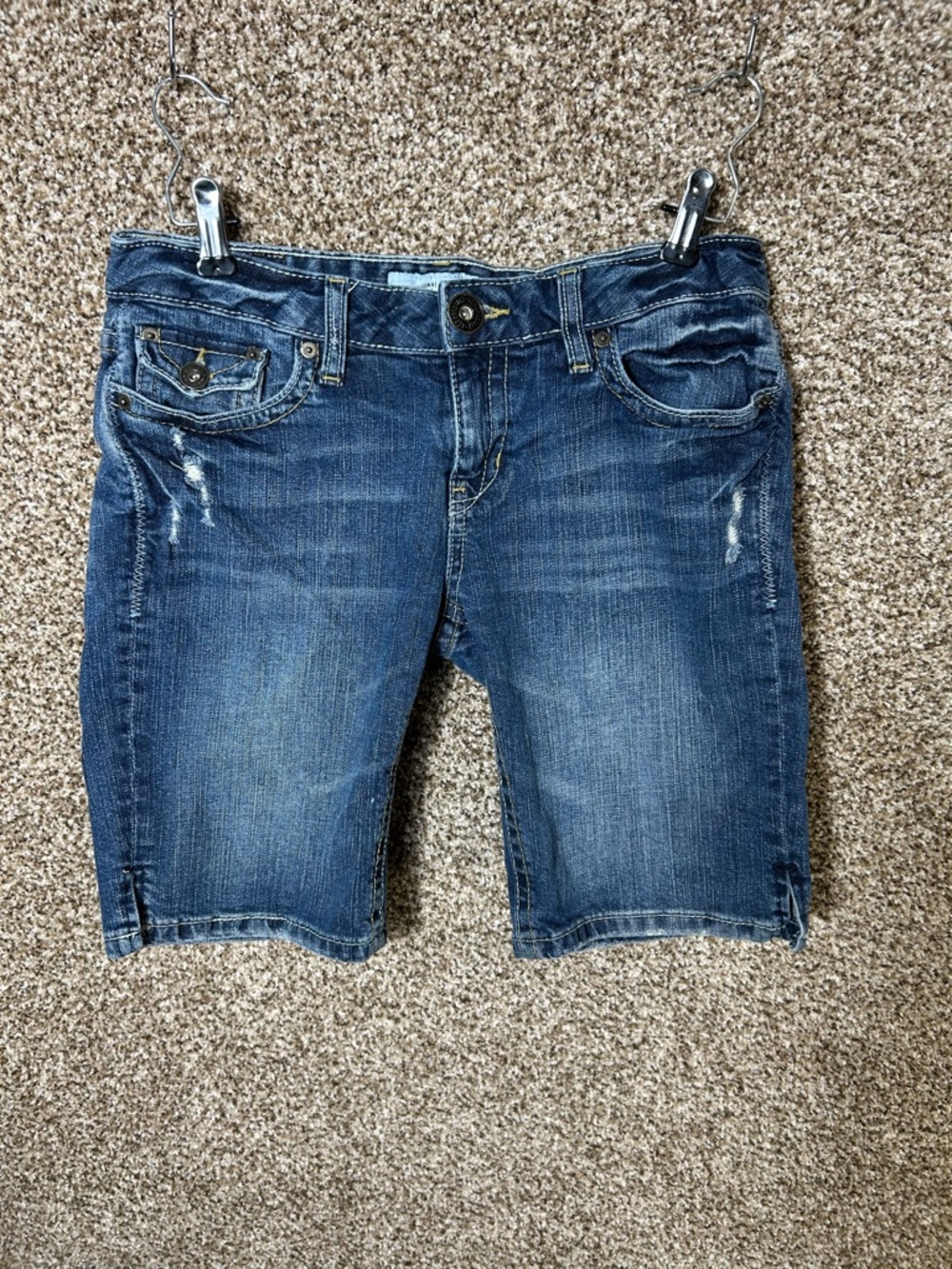 Aeropostale Blue Denim Bermuda Shorts